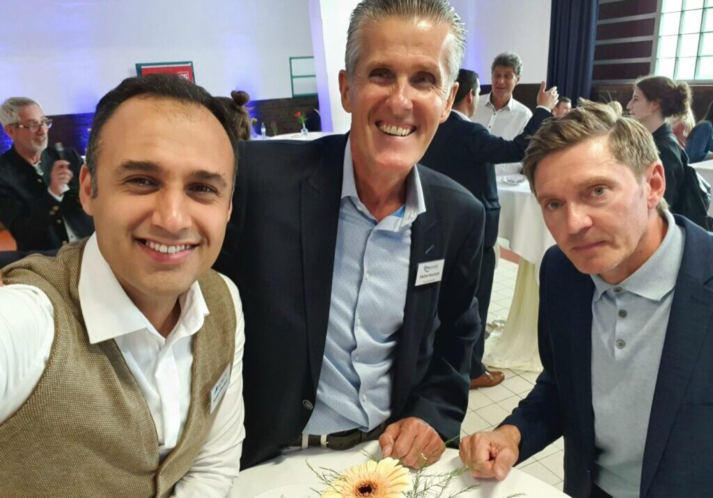V.l.: Samir Kharkan (Scalue), Stefan Knorsch (Provendor), Harald Allerstorfer (Dig)